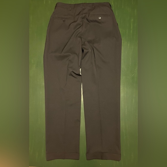 Men’s Haggar Black Label Dress Pants 34x32 - Picture 2 of 8